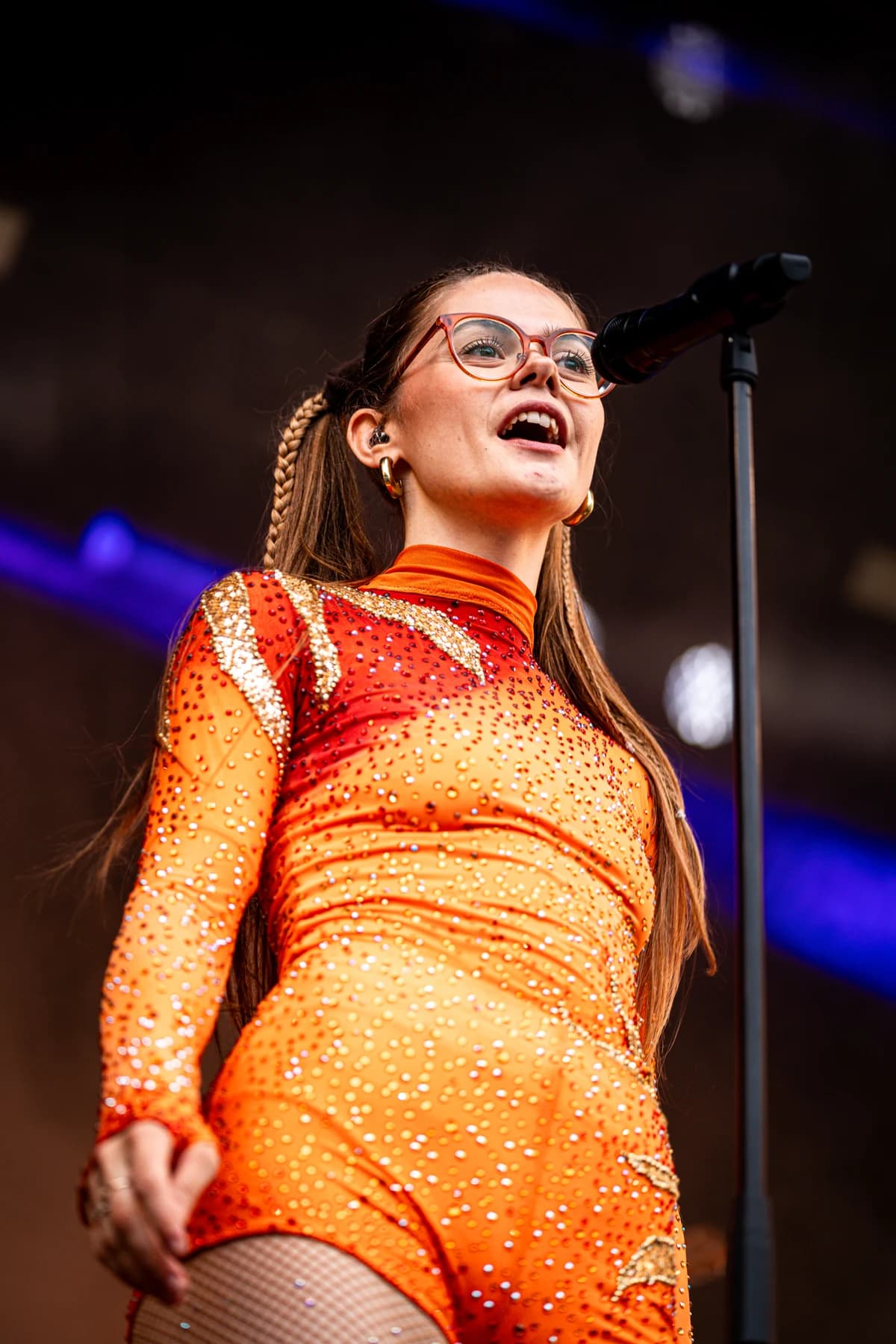 Sofie1998 optræder live på Bøgescenen ved Varde Open Air