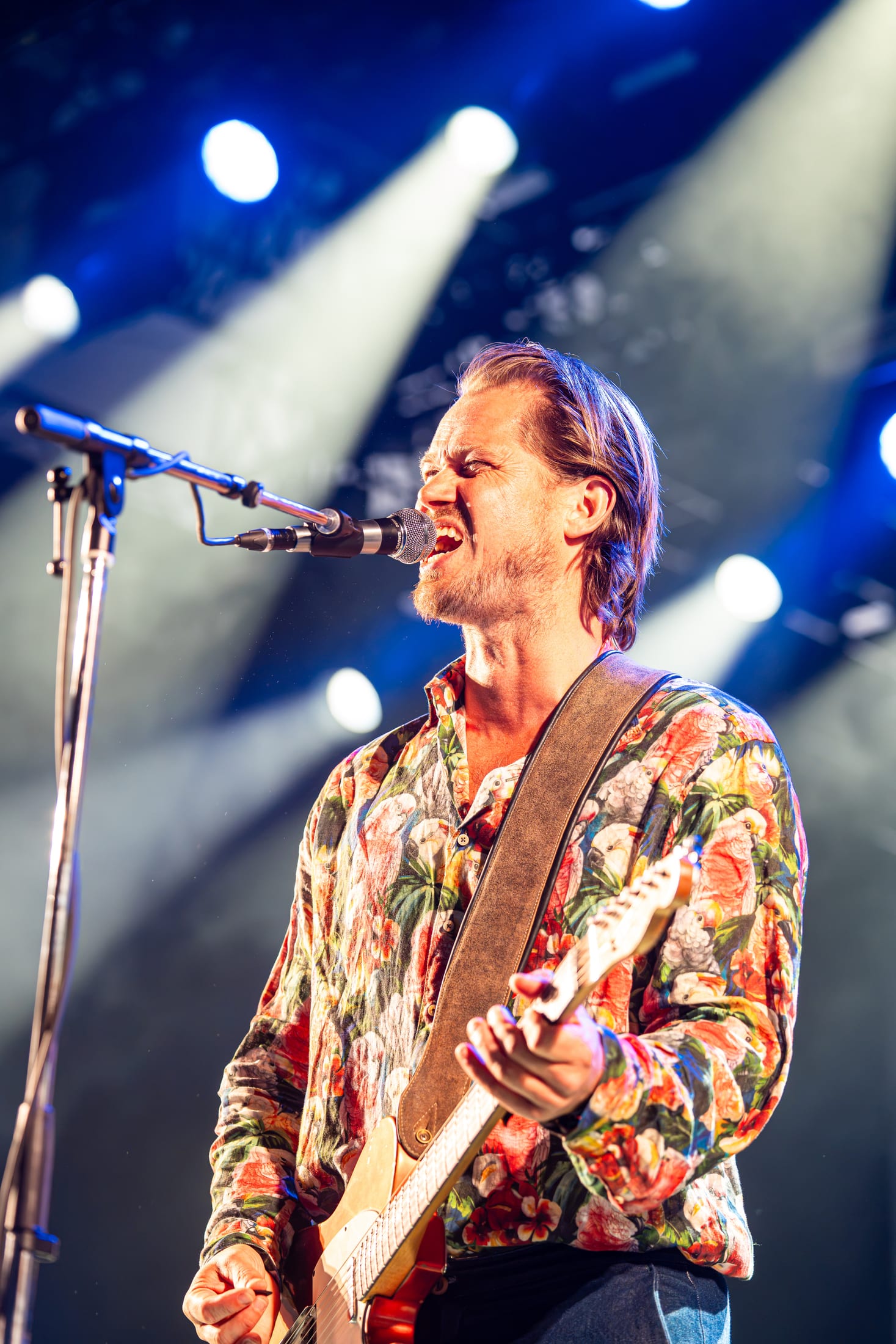 Madsen på scenen til Bork Festival