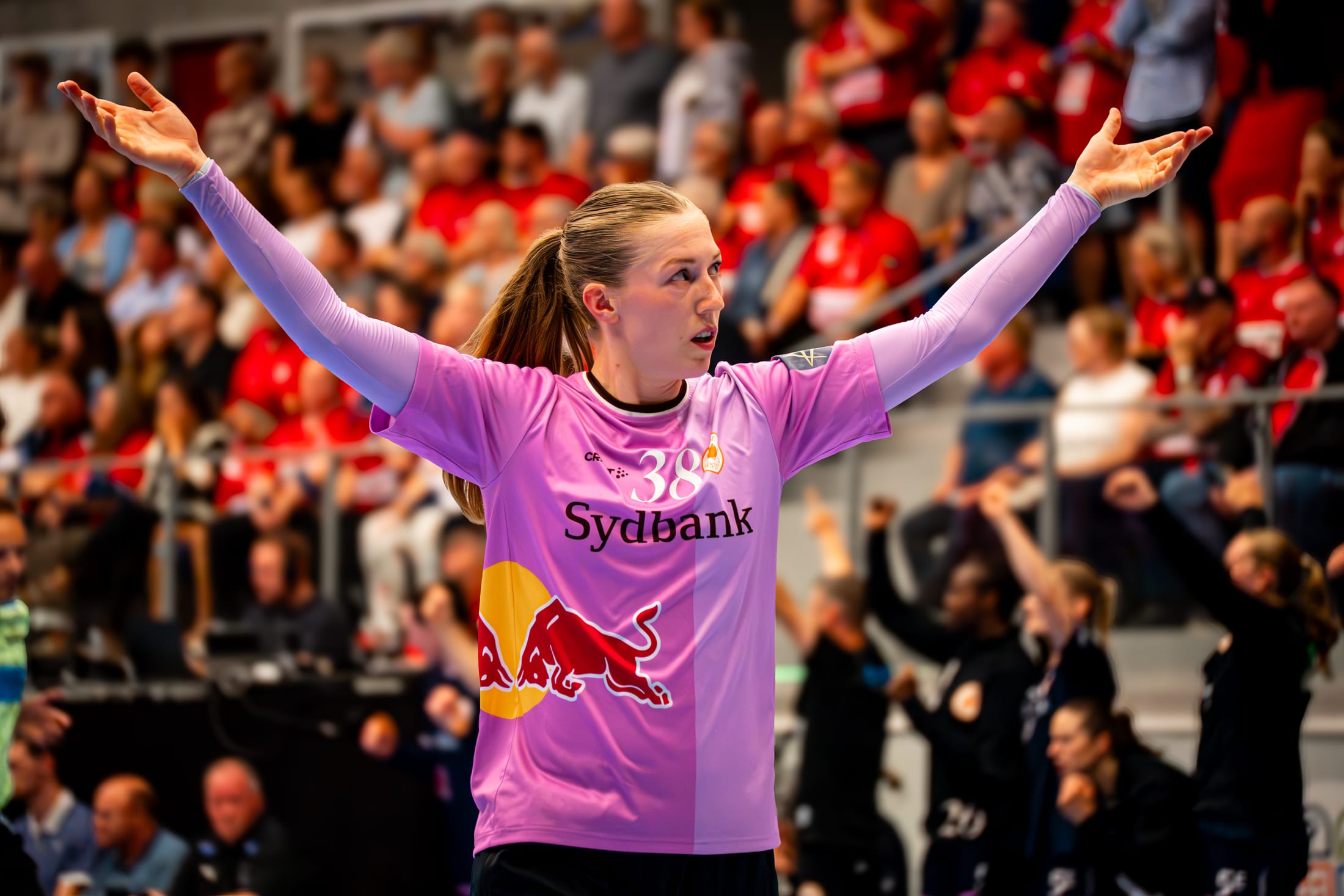 Jubel efter scoring, DM-finalen kvinder