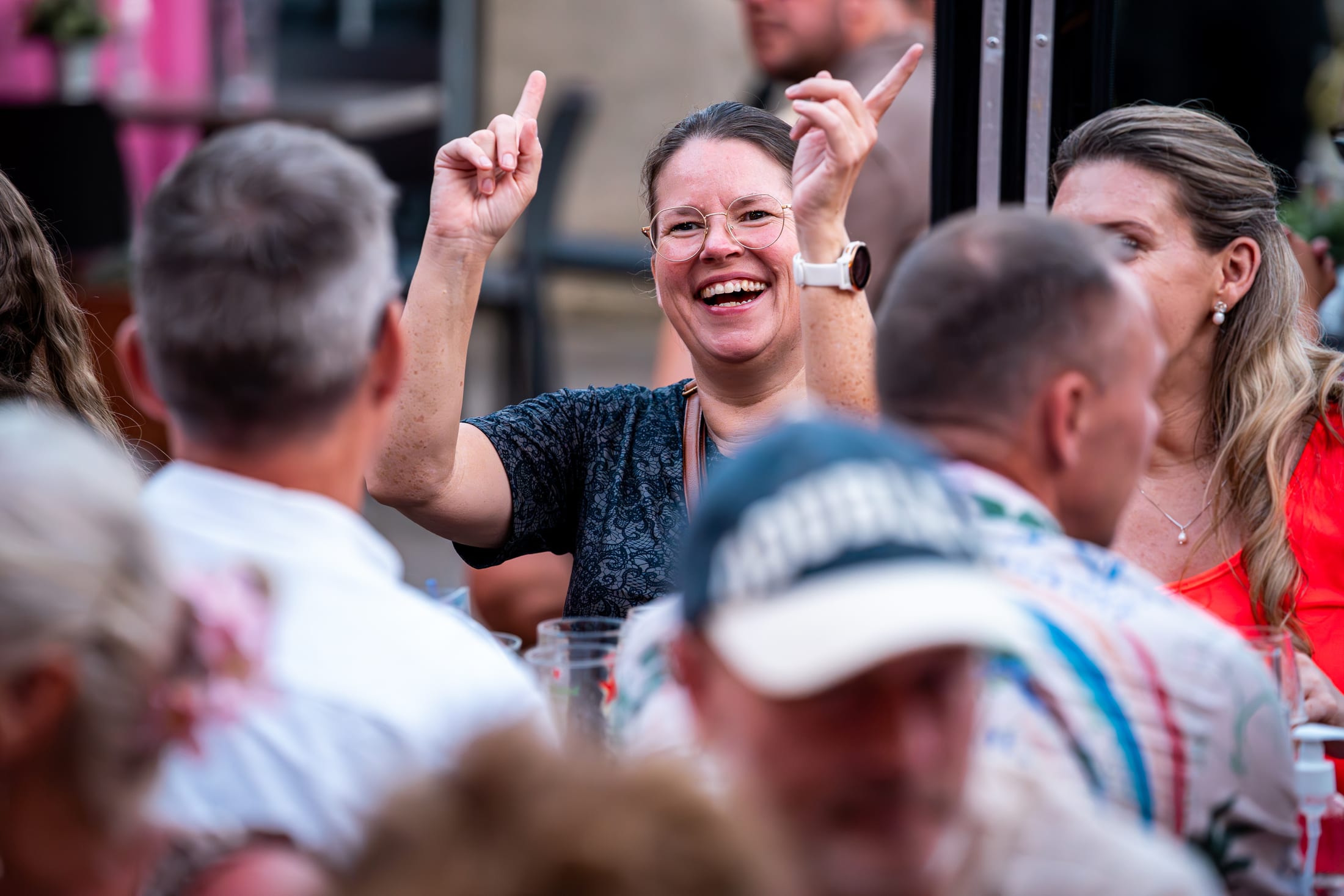Gæst fejrer stemningen på Esbjerg Streetfood