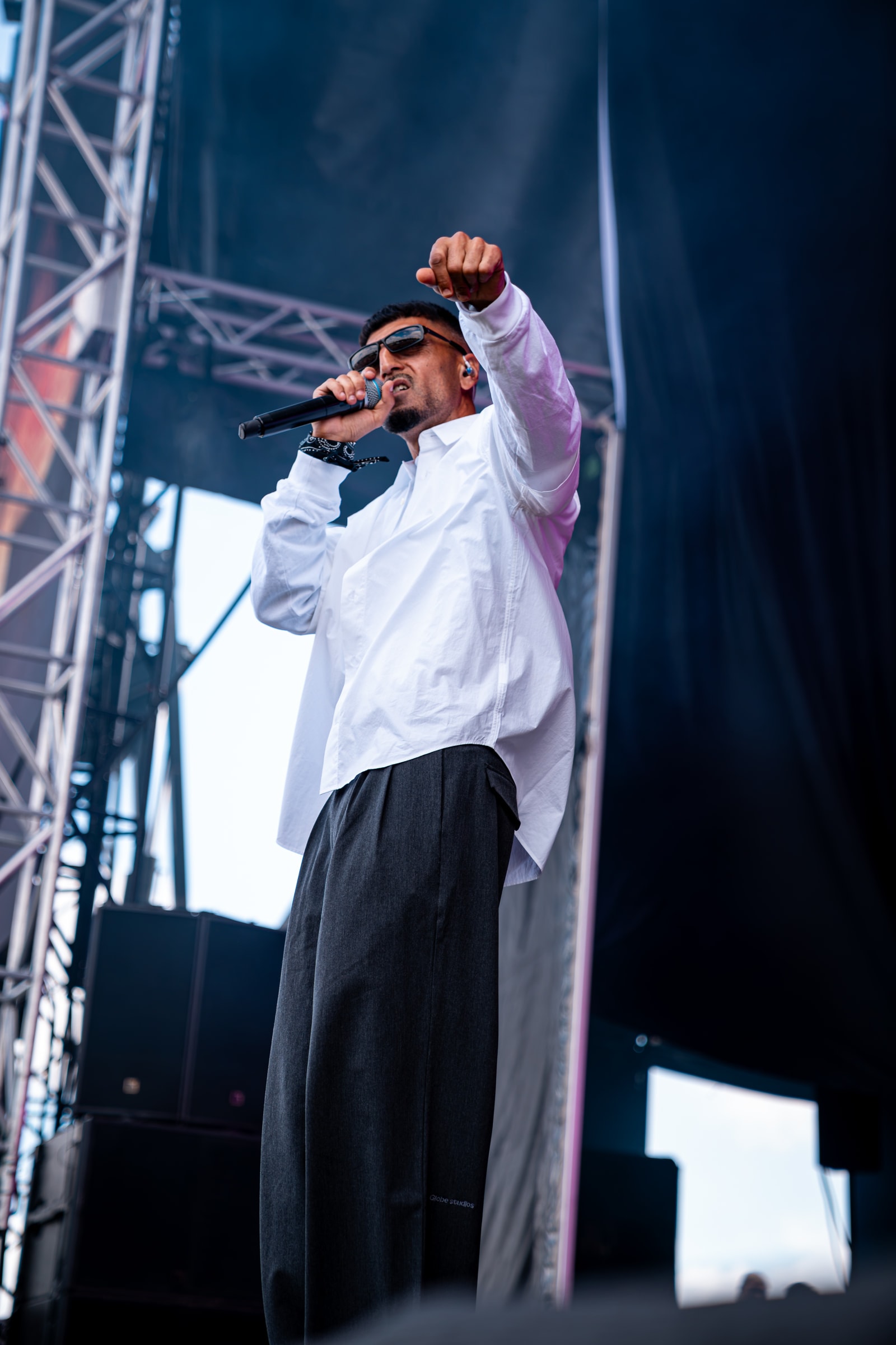Sivas live på Grøn Koncert, sceneportræt