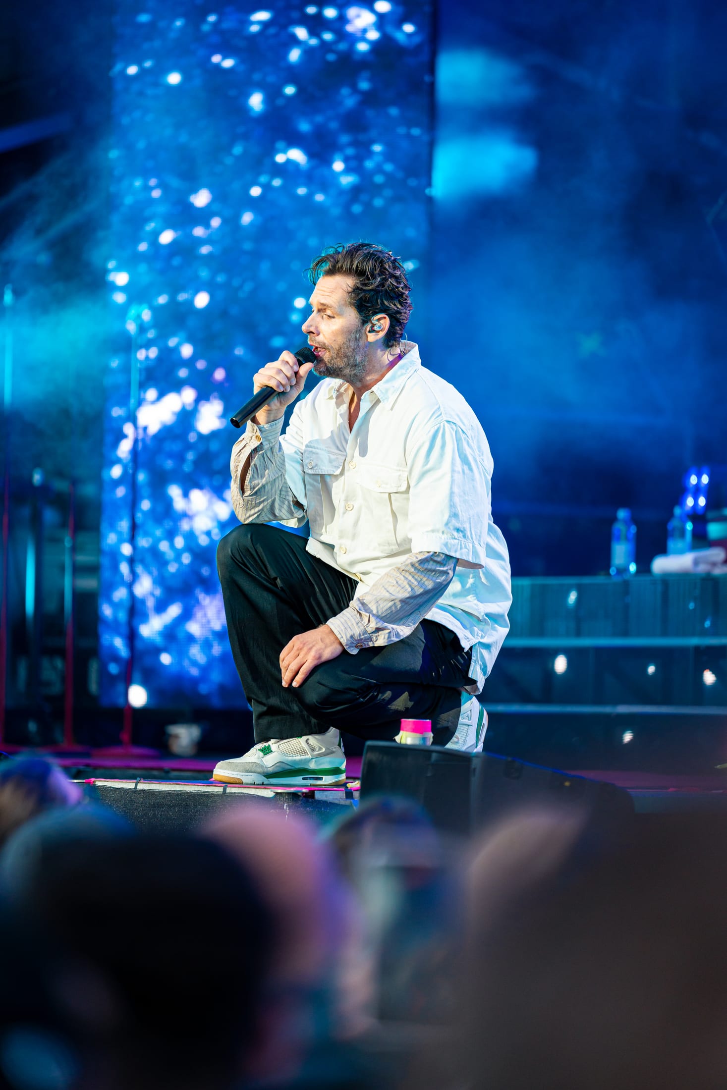 Rasmus Seebach live på Suset, sceneportræt