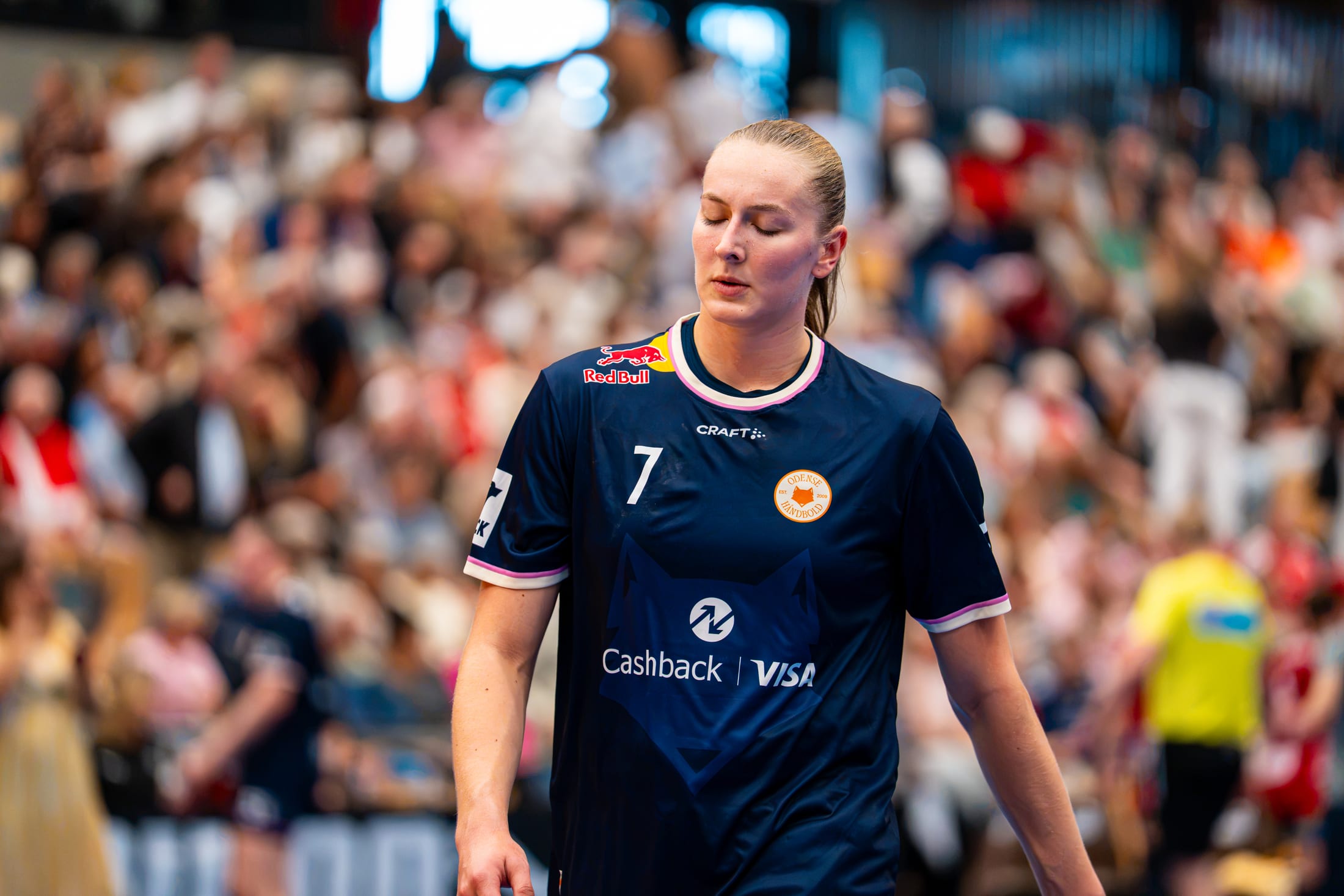 Odense Håndbold-spiller på banen, Bambuni Super Cup kvinder