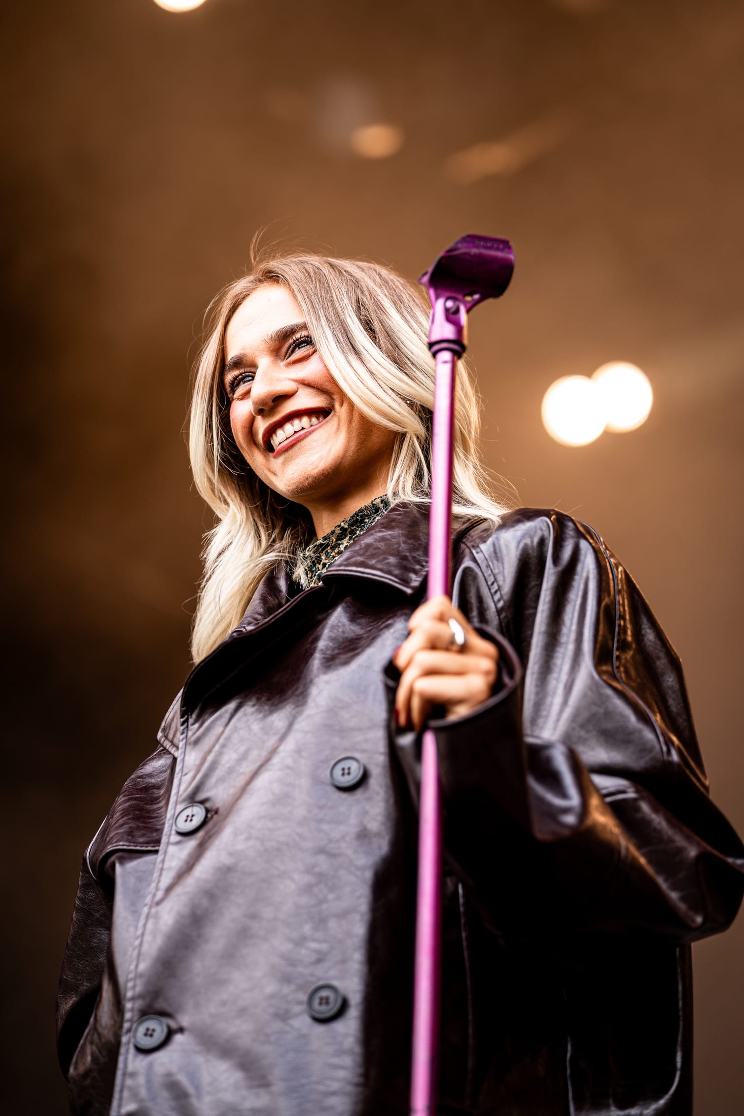 Ella Augusta på scenen til Varde Open Air