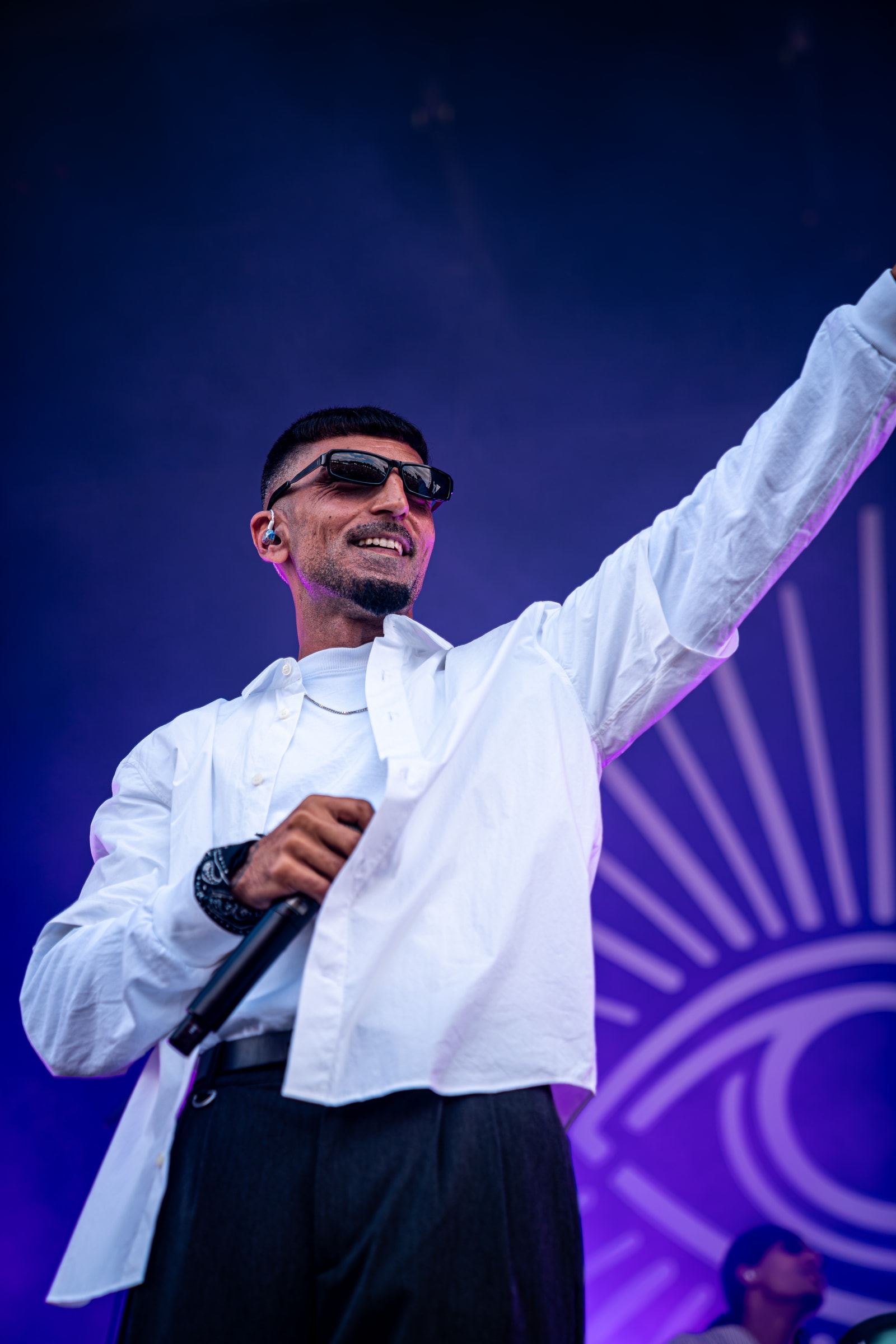 Sivas smiler på scenen til Grøn Koncert